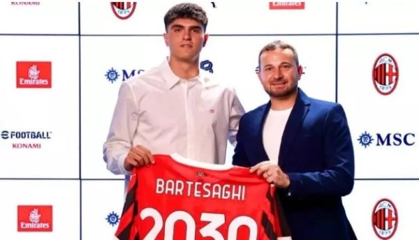 每体:巴萨欲对后防线进行补强,他们正在关注米兰小将巴特萨基